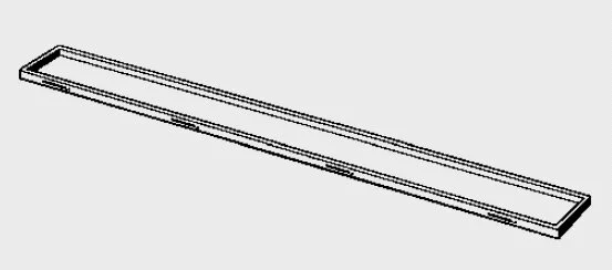 Дизайн-планка для душевого лотка Viega Advantix 589561 (детальная фотография), по запросу index_1
