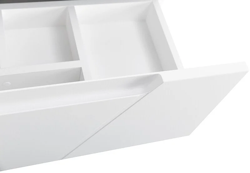 Тумба под раковину подвесная BelBagno Vittoria 100 см bianco lucido покрытие эмаль VITTORIA-1000-2C-SO-BL (детальная фотография) index_1