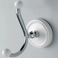 Крючок для ванной двойной, цвет хром, Devon&Devon Dorothy
