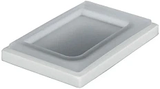 Мыльница Colombo Look белая матовая