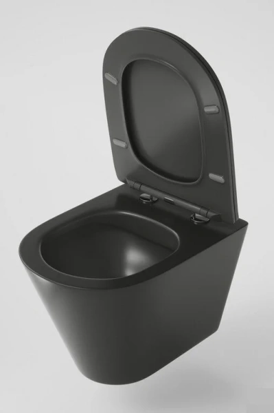 Унитаз подвесной Grossman черный GR-4477BMS (детальная фотография), подвесные, встраиваемые