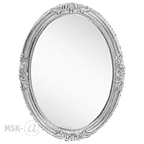 Зеркало Migliore 62 см серебро - фото 1