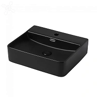 Раковина Abber Rechteck 50 см черная матовая