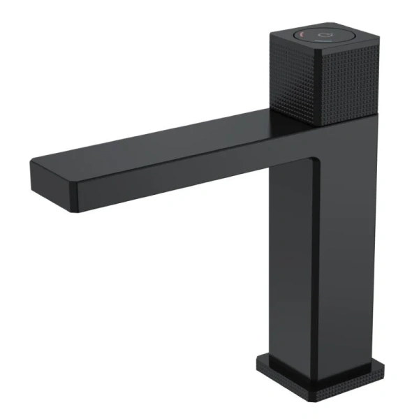 Смеситель для раковины Boheme Quad черный 159-B (детальная фотография)