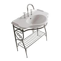 Консоль с раковиной Globo Paestum