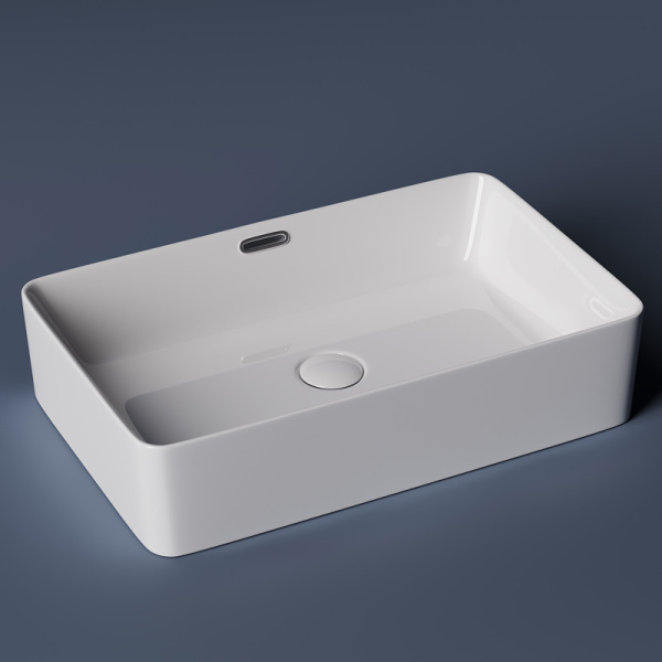 Раковина Ceramica Nova Element 60 см чаша CN5025 (детальная фотография), в форме чаши, прямоугольной формы