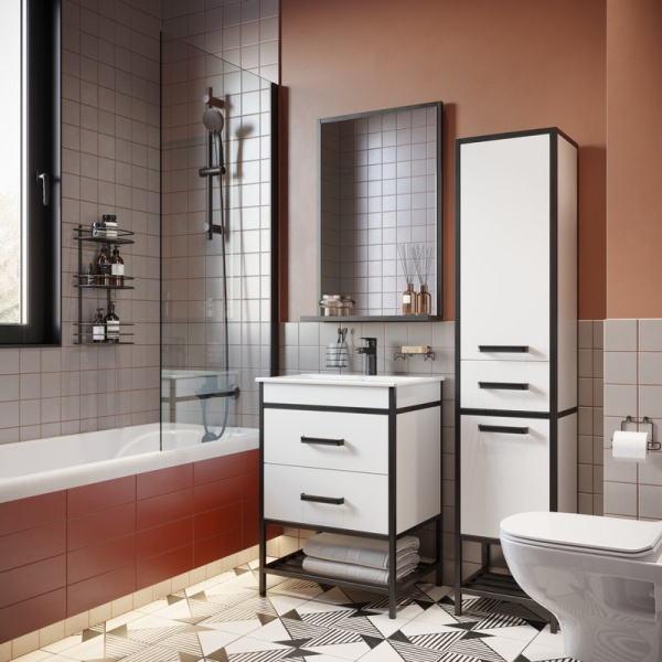 Унитаз подвесной Jacob Delafon Struktura безободковый EDF102-00 (детальная фотография), белые