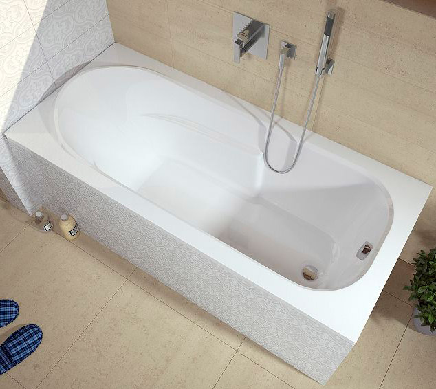 Ванна акриловая Riho Columbia 175х80 см встраиваемая B003001005 (детальная фотография), акриловые