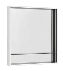 Зеркальный шкаф с подсветкой Акватон Ривьера 60 см белый матовый