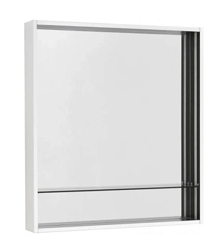 Зеркальный шкаф с подсветкой Акватон Ривьера 60 см белый матовый - фото 3