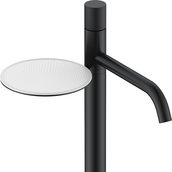 Смеситель для раковины Boheme Stick черный Spirale 120-BB.4 (детальная фотография), для раковины