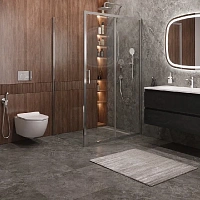 Душевой уголок Cezares Molveno 140x100 см стекло прозрачное