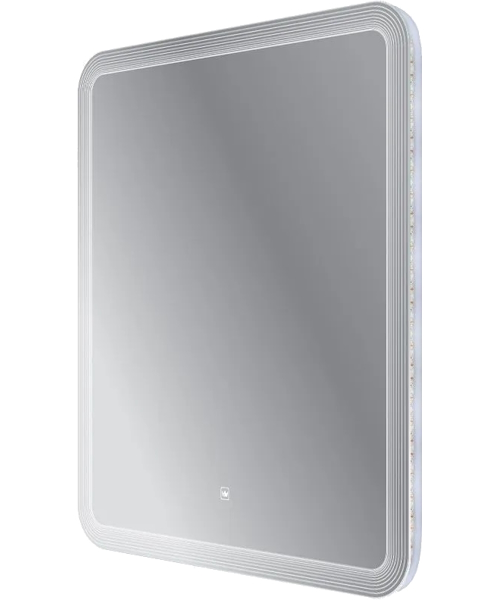 Зеркало с подсветкой Cezares Duet 80 см квадратное CZR-SPC-DUET-800-800-LED-TCH (детальная фотография), в наличии