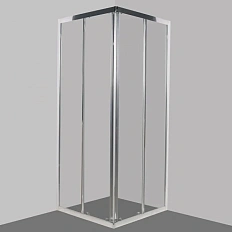 Душевой уголок BelBagno Due 90x90 см стекло прозрачное