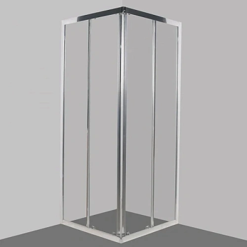 Душевой уголок BelBagno Due 90x90 см стекло прозрачное - фото 1