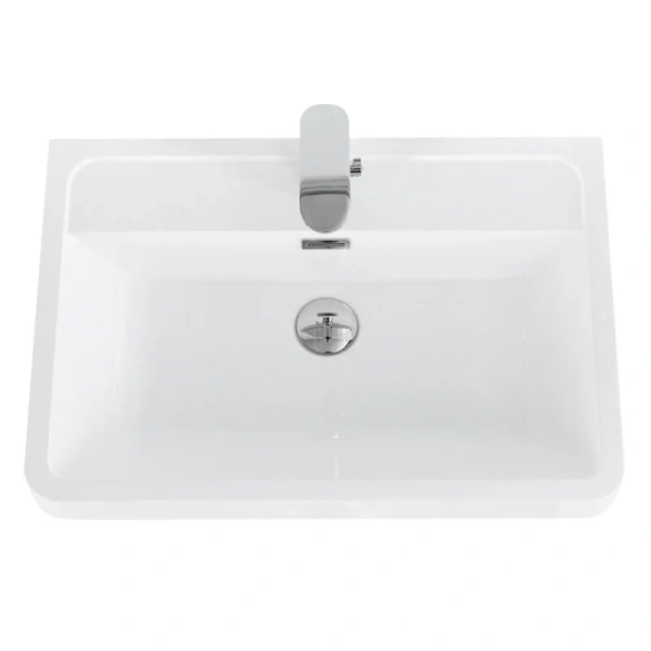 Раковина мебельная BelBagno Ancona-N 60 см из искусственного мрамора EA-600-LVB (детальная фотография)