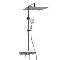 Душевая стойка WasserKRAFT Aller хром