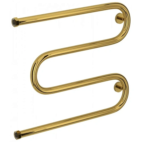 Полотенцесушитель водяной Сунержа М-образный 65х50 см золото - фото 3