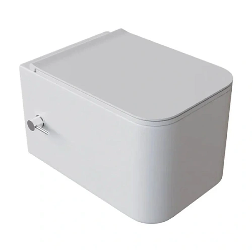 Унитаз подвесной Boheme Mane белый матовый - фото 2