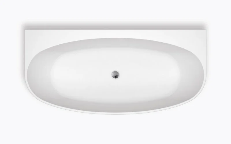 Ванна акриловая BelBagno 170x80 см без перелива BB83-1700-W0 (детальная фотография)