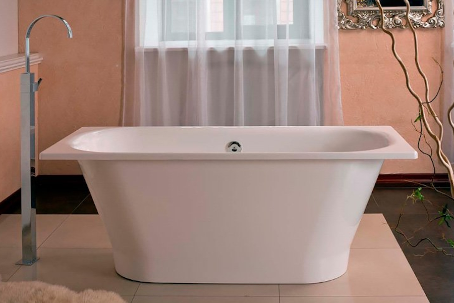 Ванна, цвет белый, Romance Collections Ambra 1570700590W (детальная фотография), 180 см