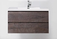 Тумба под раковину подвесная BelBagno Luce 100 см Stone