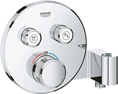 Термостат универсальный GROHE 29120000, верхняя монтажная часть. 