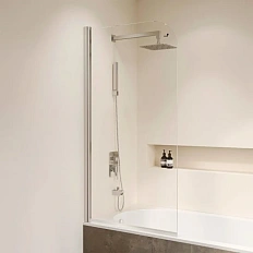 Шторка для ванны RGW Screens SC-109 70x140 см профиль хром