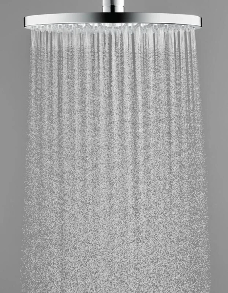 Душевая стойка Hansgrohe Raindance Select S матовый черный 27633670 (детальная фотография), современные, hi-tech
