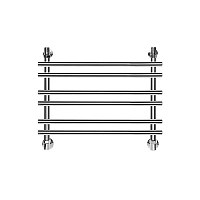 Полотенцесушитель водяной Ника Bamboo 50x60 см хром
