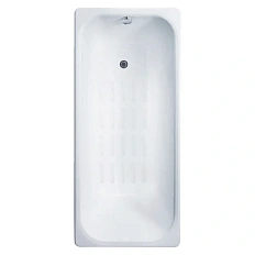 Ванна чугунная Delice Aurora 140x70 с антискользящим покрытием