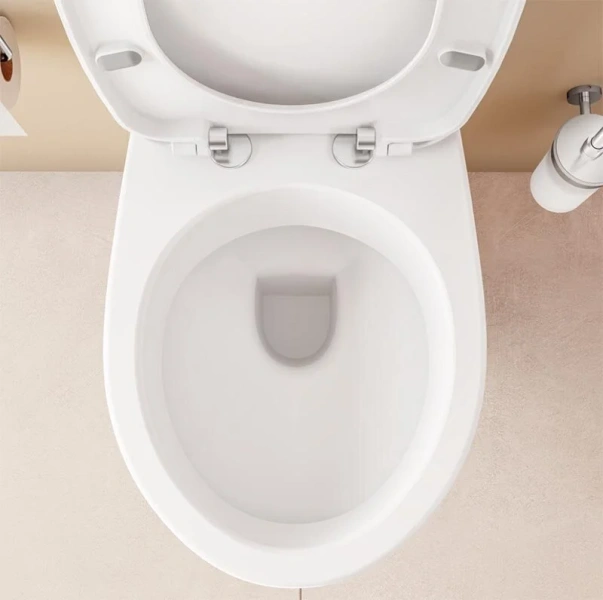 Подвесной унитаз VitrA Normus 6855B003-0101 (детальная фотография), современные, hi-tech, круглые index_1