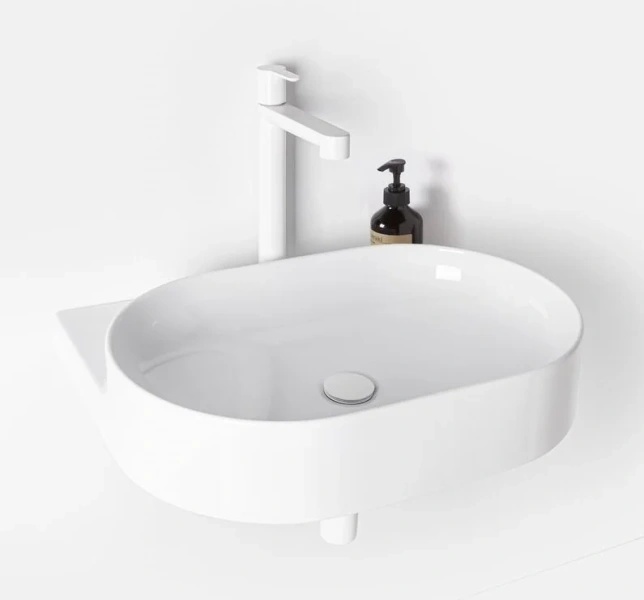 Раковина Ravak Yard 60 см керамическая XJX01260002 (детальная фотография), белые