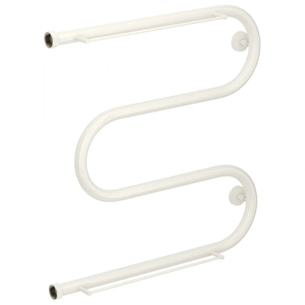 Полотенцесушитель водяной Сунержа М-образный 60x60 см белый 12-4008-6060 (детальная фотография)