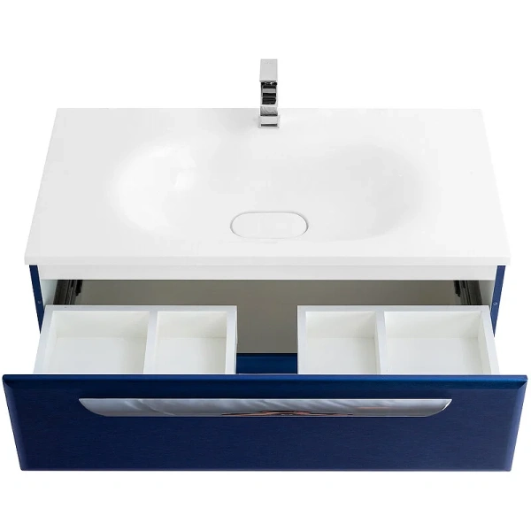 Тумба под раковину подвесная Cezares Eco 75 см sapfiro ECO-750-2C-SO-SPF-P (детальная фотография), другие