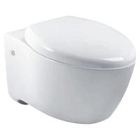 Унитаз подвесной Jacob Delafon Via белый, удлиненный