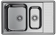 Мойка для кухни Omoikiri Sagami 79-2-IN 79 см нержавеющая сталь, универсальная
