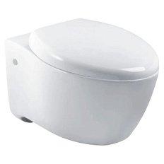 Унитаз подвесной Jacob Delafon Via белый, удлиненный