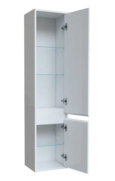 Шкаф-пенал подвесной IDDIS Esper 35 см белый ESP35W0i97 (детальная фотография), современные, hi-tech