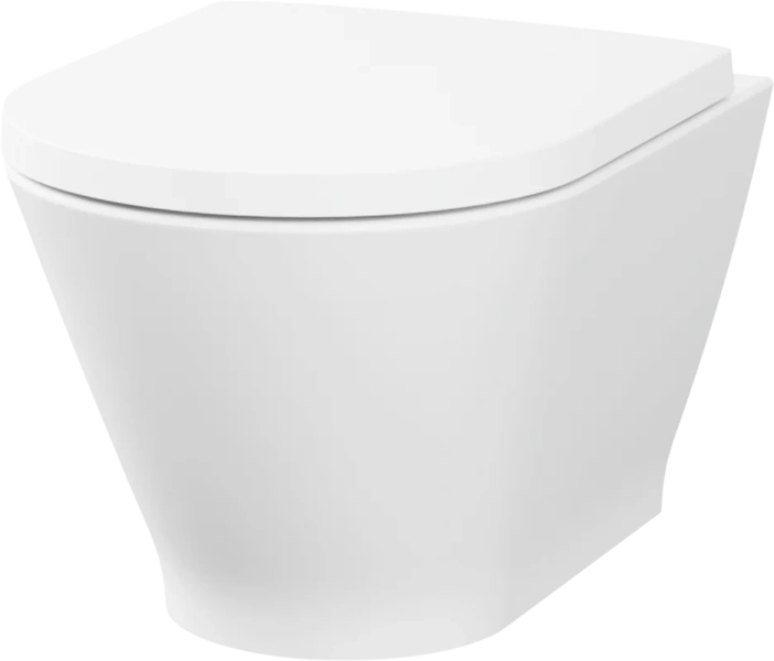 Унитаз подвесной Lavinia Boho Elegant безободковый 3308001R (детальная фотография), белые index_1