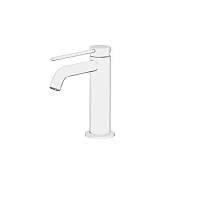 Смеситель для раковины Gattoni Circle Two белый