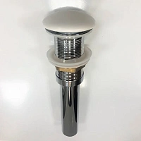 Донный клапан Comforty белый матовый