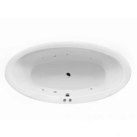Ванна гидромассажная Excellent Lumina Soft 190 x 95 см, белый/хром, WAEX.LUM19.SOFT.CR