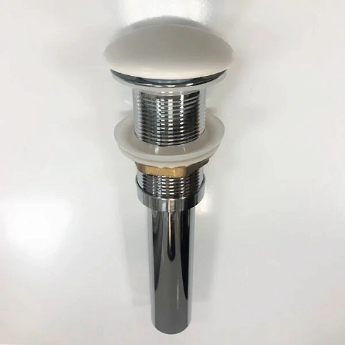 Донный клапан Comforty белый матовый - фото 2