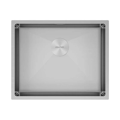 Мойка для кухни Paulmark Next 54 см серая матовая - фото 3