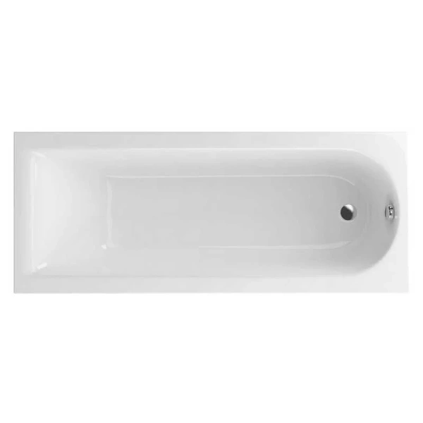 Ванна акриловая Excellent Aurum Slim 170 x 70 см, белый, WAEX.AUR17WHS (детальная фотография), прямоугольные