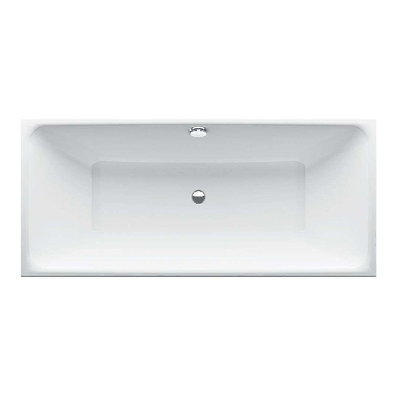 Ванна стальная Bette Loft 3172-000 PLUS 180х80 см с шумоизоляцией и самоочищающимся покрытием (детальная фотография)