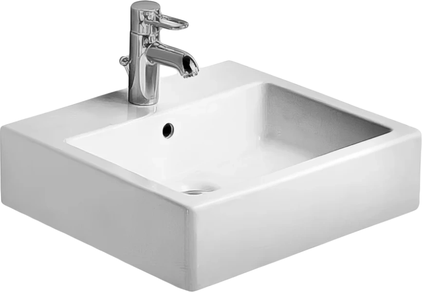 Раковина Duravit Vero 50 см белая 0454500000 (детальная фотография)