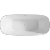 Акриловая ванна Abber 170х75 см овальная