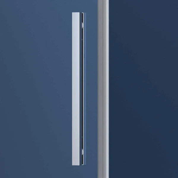 Душевая дверь в нишу Vincea Soft 130 см профиль черный VDS-3SO130CLB (детальная фотография), черные